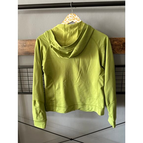 Athleta Green Full Zip Jacket with Hood | Size Medium - Picture 7 of 7